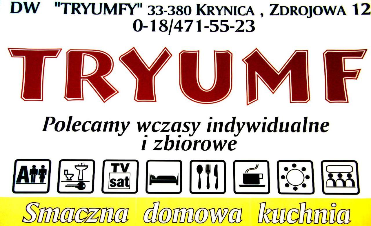 Domy Wczasowe Tryumfy Krynica-Zdrój Exterior foto